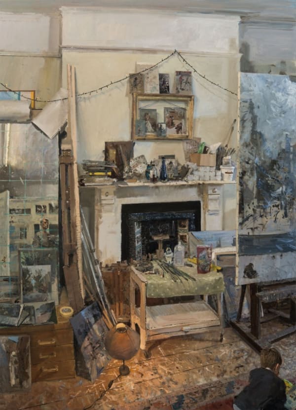 Winner of The NEAC Critics’ Prize: Peter Brown, Ned Drawing on the Studio Floor