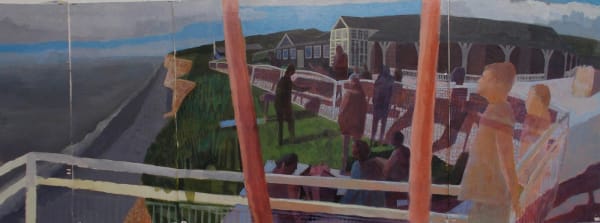 Winner of Jackson's Art Supplies Award: Michael Collins, 'Study for Birling Gap'