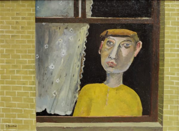 Winner of The Peter Ashley Framing Prize: Simon Quadrat, Man at Window