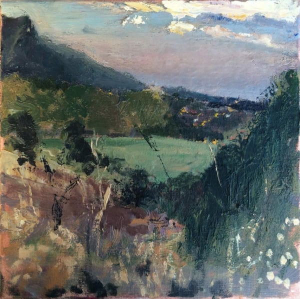 Winner of The Winsor & Newton Award: Andrew Roberts, Road to Benahavis I