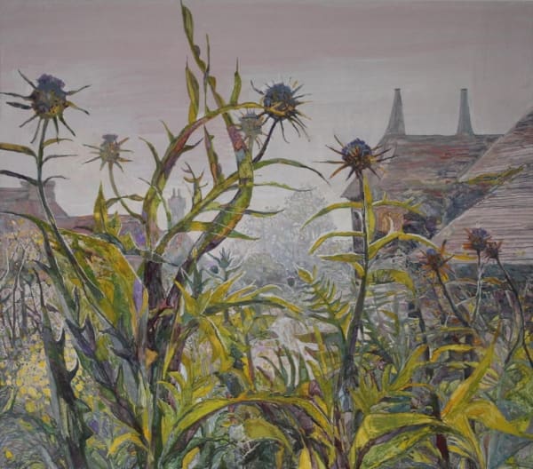 The Winsor & Newton Award: "Cardoons in a Kentish Garden" by Ruth Stage