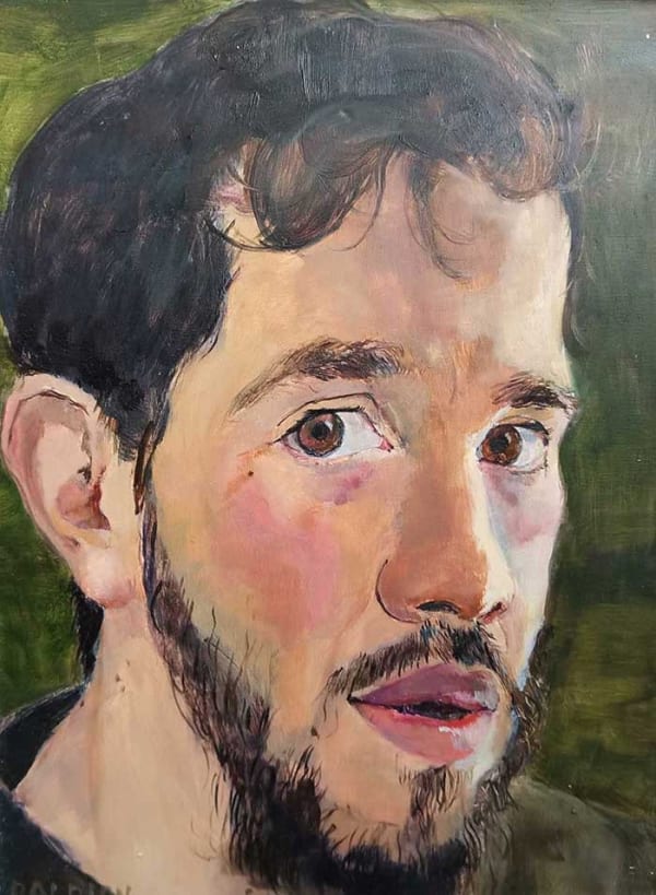 The Peter Ashley Framing Prize: "Self Portrait" by Nicholas Baldion