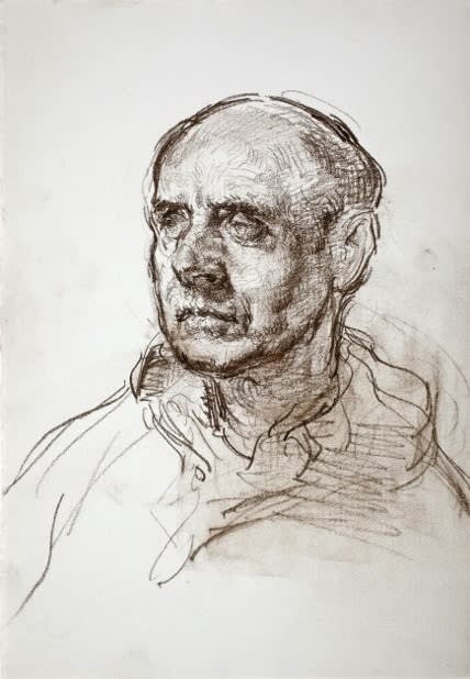 Winner of The Woodhay Picture Gallery Prize for drawing: Martin Yeoman, 'Richard'
