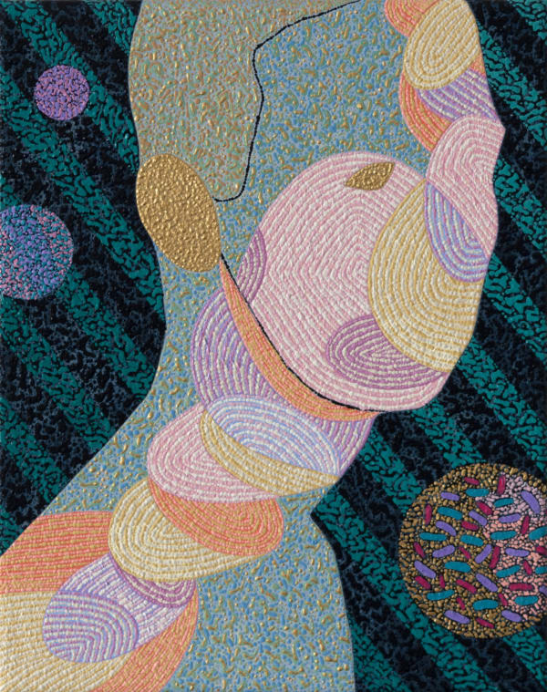 28 Pulse 250 200Mm Acrylic On Linen