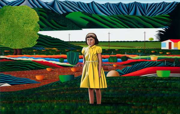 Harris Magdalenaatfrenchfarm 1996 2012 Oilonboard 275X440Mm