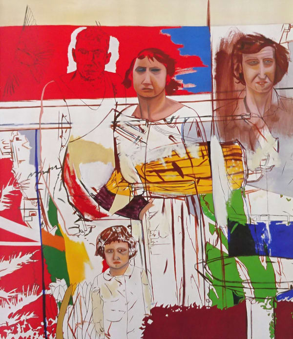 Jeffreyharris Family 1981 Oiloncanvas 1500X1350Mm Dpagcollection