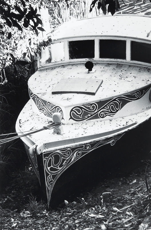Peter Peryer Edward Bullmores Launch Lake Tarawera 1993