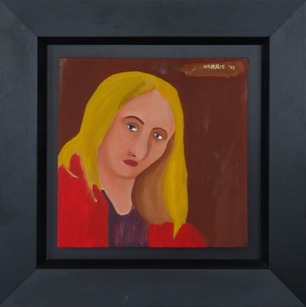 Head Oil On Canvas 332 X 332 Mm