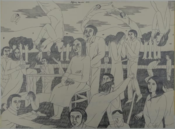 Untitled Graphite On Paper 280 X 380 Mm 1971