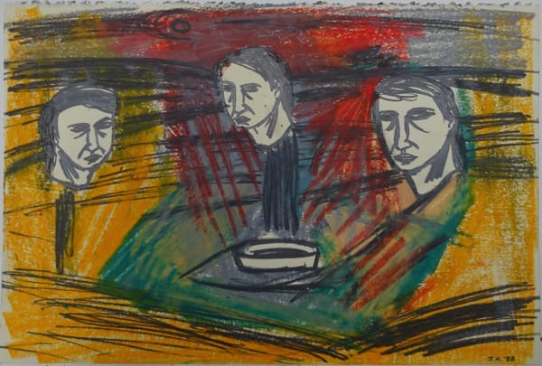 Untitled Oil Pastel And Graphite On Paper 255 X 380 Mm 1988