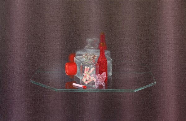 Bottles Candy Sticks And Pink Butterfly Sm