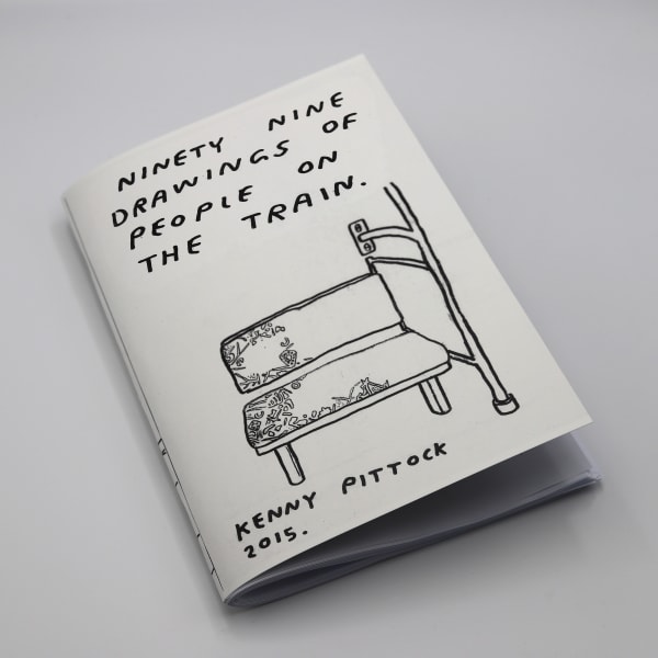 Ninety Nine Drawings Of People On The Train Book Kenny Pittock