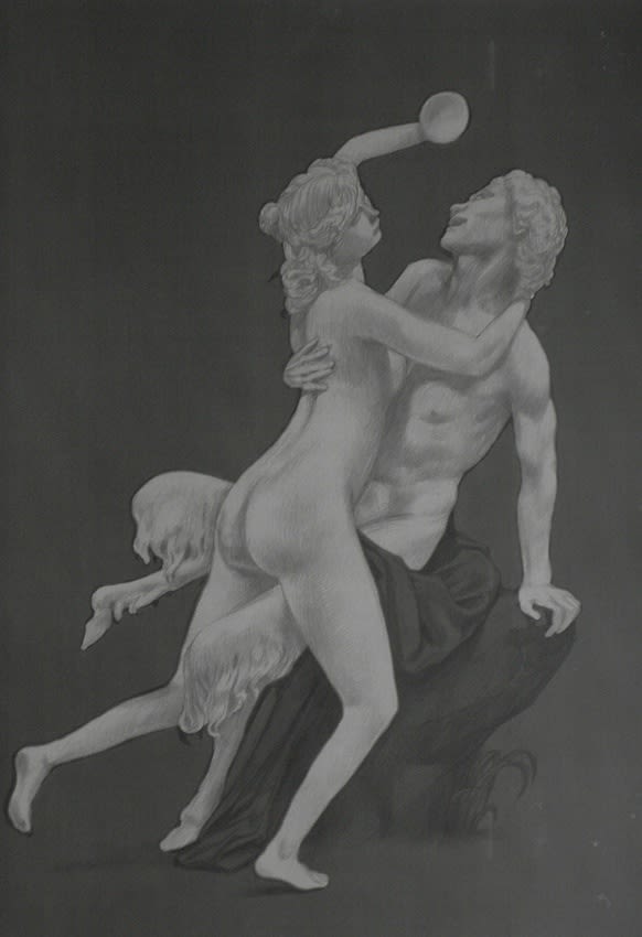 Nymph And Satyr Large