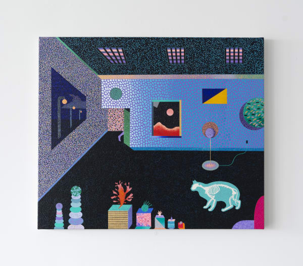 48 X Ray 840 720Mm Acrylic On Linen