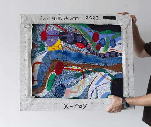 51 X Ray 840 720Mm Acrylic On Linen