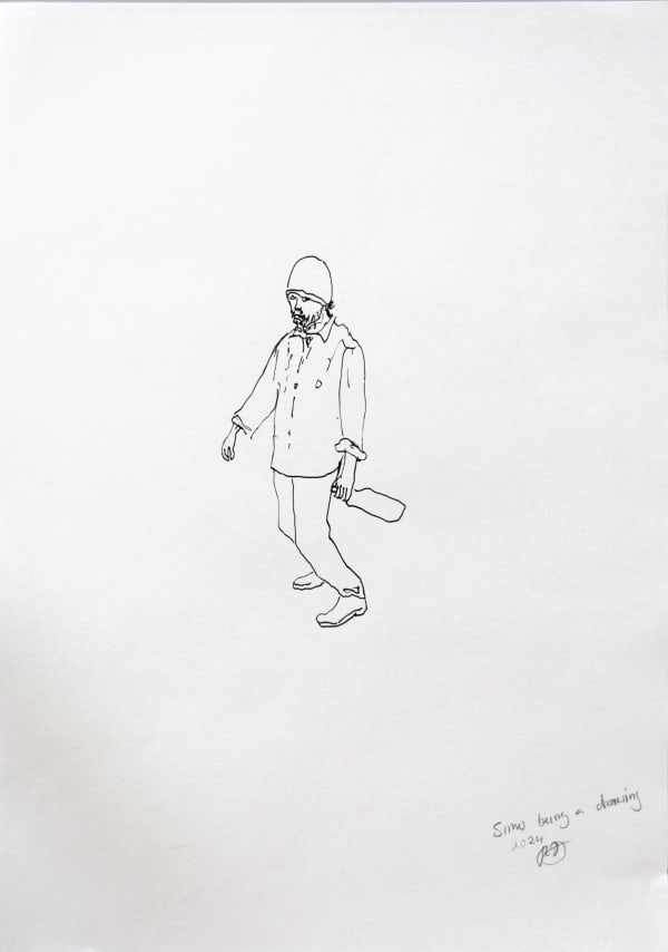 Simo Being A Drawing 2024 420 X 296 Mm