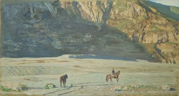 Horses At Birdlings Flat