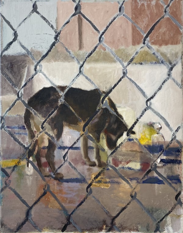 Scraps 450 X 355Mm Oil On Canvas 2025 2