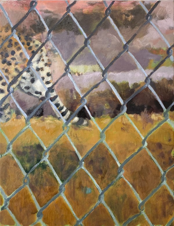 Surveillant 450 X 355Mm Oil On Canvas 2025 2