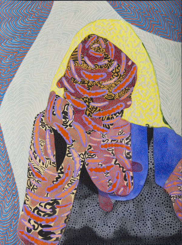 Portrait With Virus 3 2010