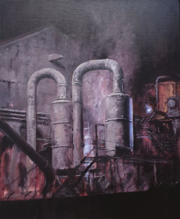 Pyre Oil On Linen 850 X 700 2020