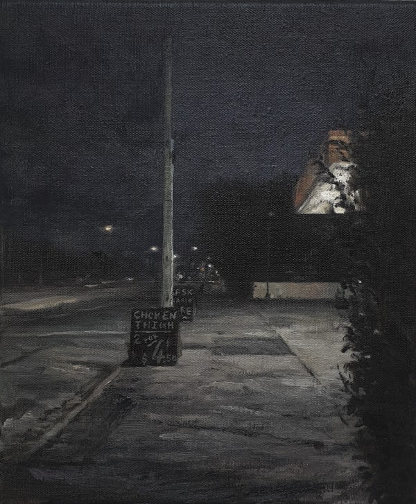 Turn Oil On Linen 300 X 250Mm 2020