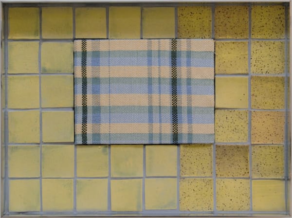 Tia Ansell Sunshine Yellow Blue Plaid 2019 Large