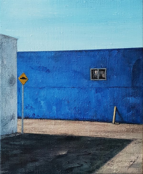 Danielunverricht Laze 2018 Oil On Linen 300X250Mm Web