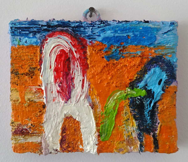 Rob Mcleod Greeting The Stranger 2016 100 X 125Mm Web