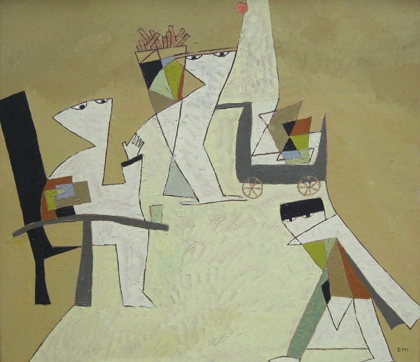 Denise Mannoni, La Terrasse du Café