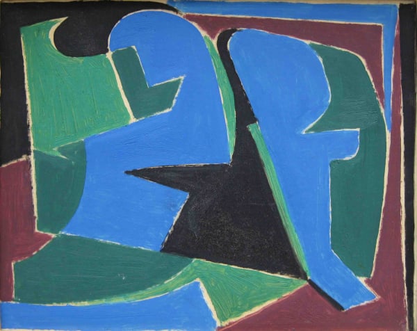 Othello Radou, Study for Nuance de Bleu