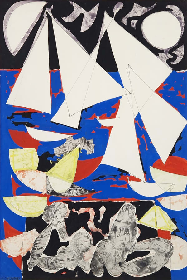 Claude Venard, Régate à Deauville