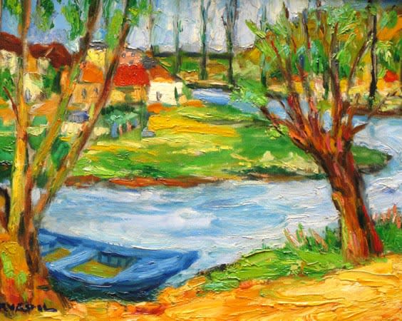 Charles Kvapil, Le Bateau Bleu