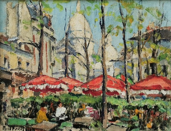René Le Forestier, Place du Tertre, Paris