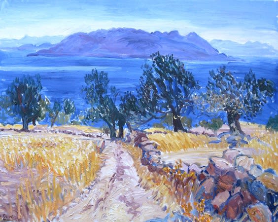 Frederick Gore, Methama and the Distant Pelopennese from Sfendouri