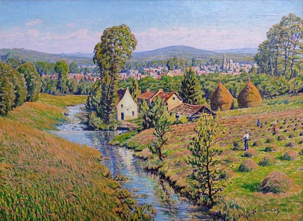 Gustave Cariot, Village en Rhénanie