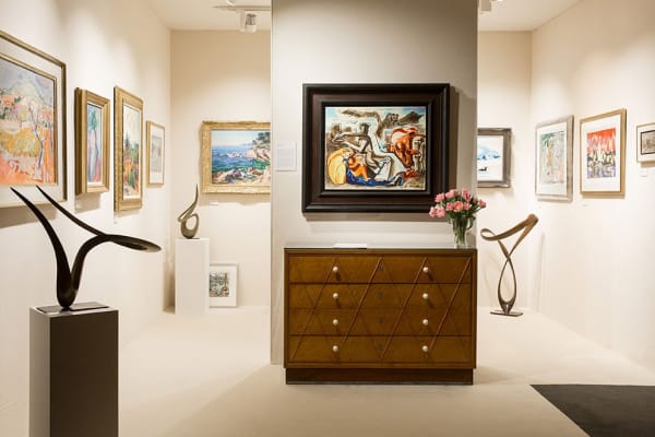 John Adams Fine Art interior