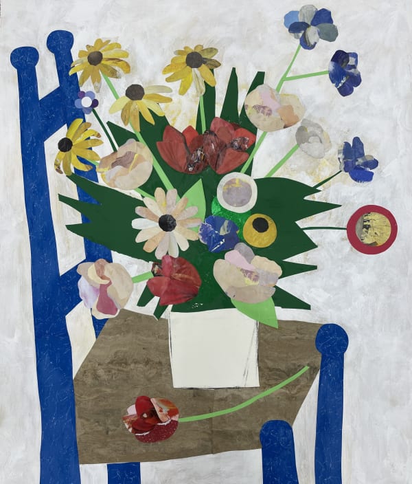 Flowers and A Seat at the Table, 2021