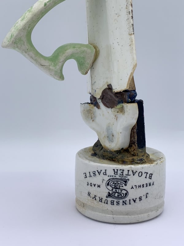 Robert Cooper, Candle Stick Holder : Dark Triangle Bloater, 2022-2024