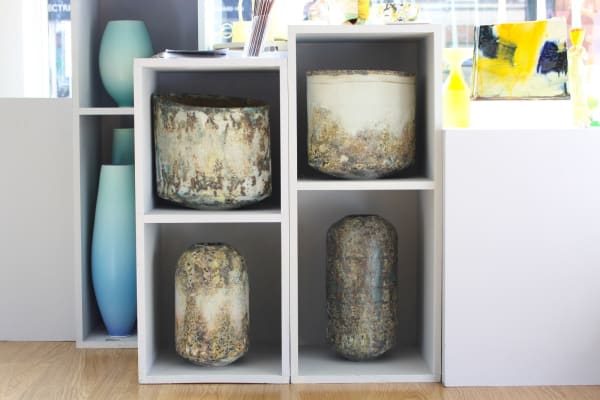 Paul Wearing ceramic vessels
