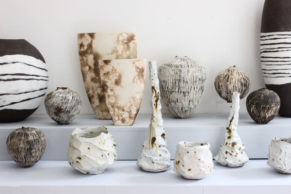 Ceramics by Gabriele Koch, Tessa Wolfe Murray, Gilles le Corre and Lise Herud Braten