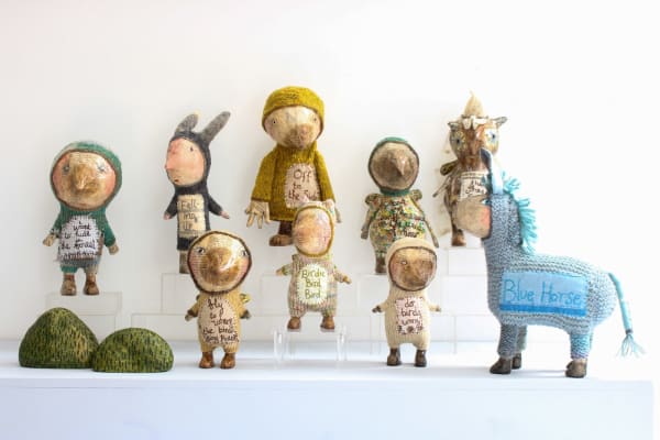 New work by Julie Arkell on display in the gallery and online