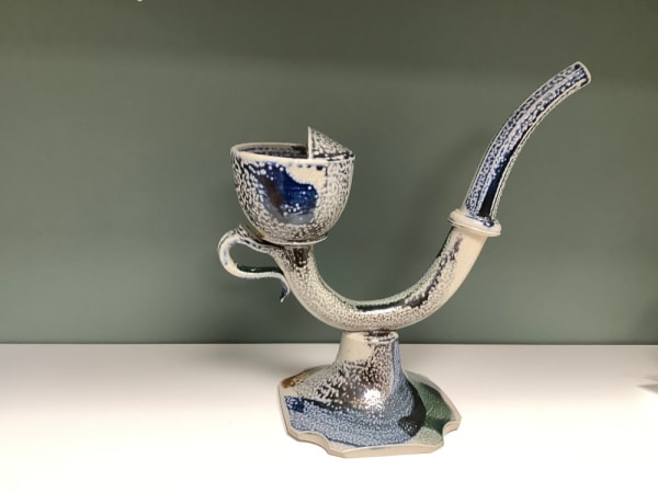 Peter Meanley Pouring Vessel , 2022 Salt glazed