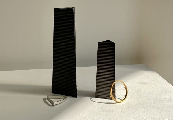 Sheng Zhang, Metal Pieces & Brooch