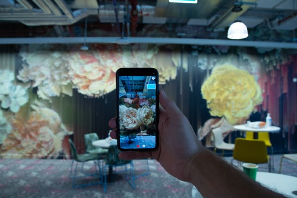 Augmented Reality Mural at Meta HQ