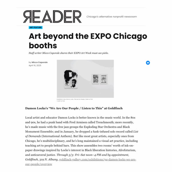 Art beyond the EXPO Chicago booths 