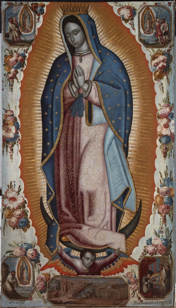 BERNARDO POLANCO, Virgin of Guadalupe, Mexico, 1772