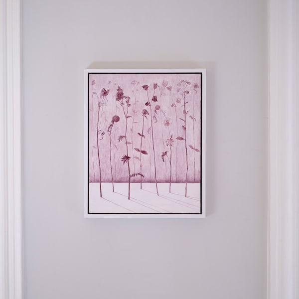 Maria Hall Kvadrat Rosa Galleri Glas