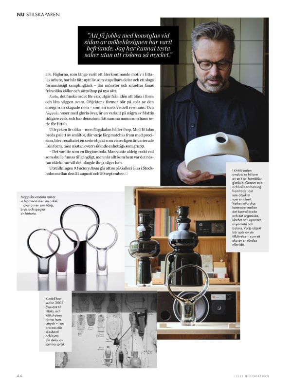 Elle decoration Matti Klenell