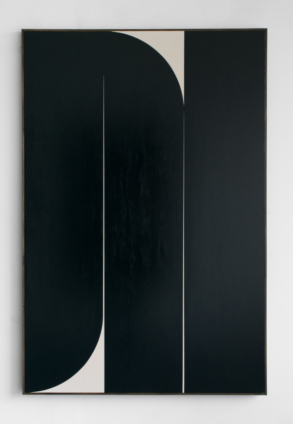 JOHHNY ABRAHAMS Dark Green #1, 2019 Oil on canvas 183 x 122 cm